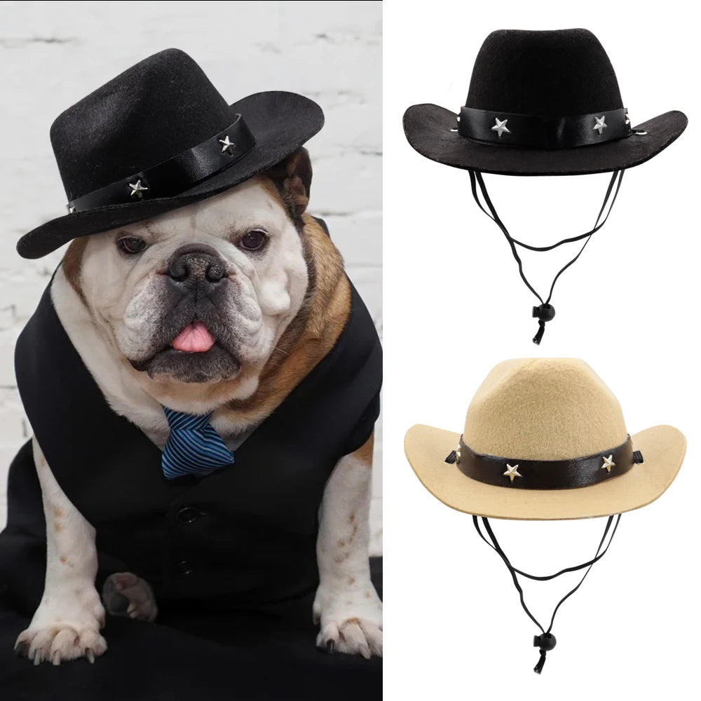 Dog cowboy hat hotsell